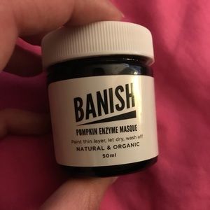 Pumpkin🎃 Enzyme mask from Banish